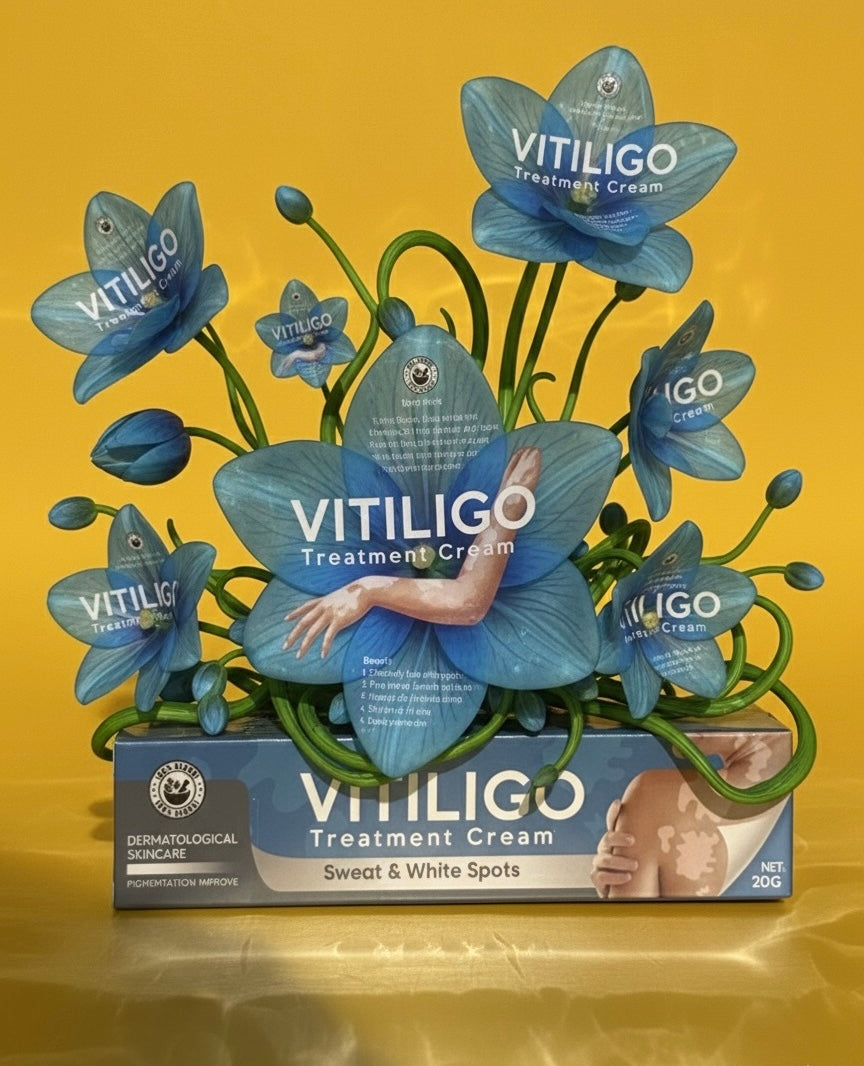 VITILIGO white spot and pigmentation. Cream