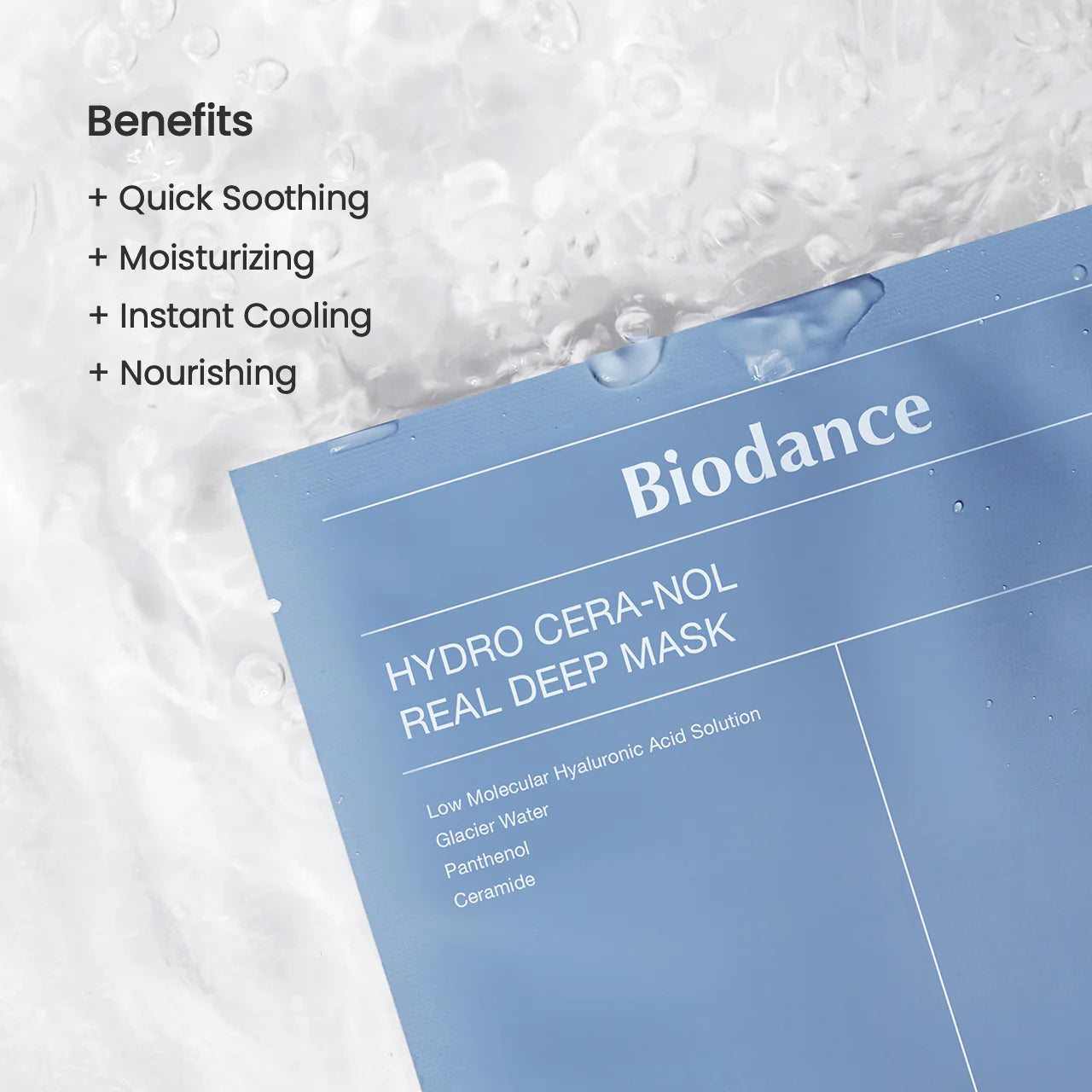 BIODANCE HYDRO CERA-NOL REAL DEEP MASK Korean skincare