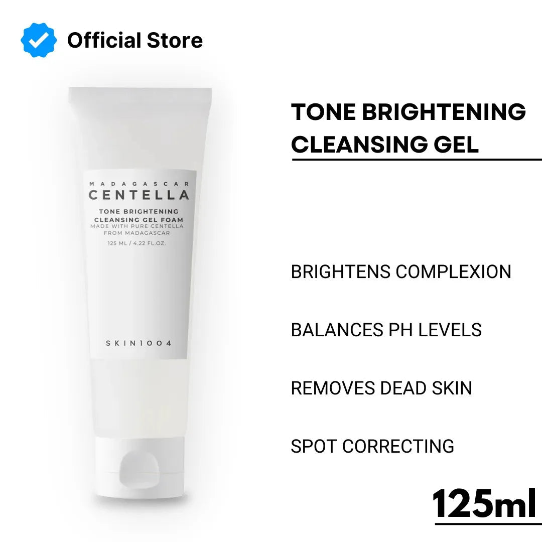 SKIN1004 - Madagascar Centella Tone Brightening Cleansing Gel Foam 125ml