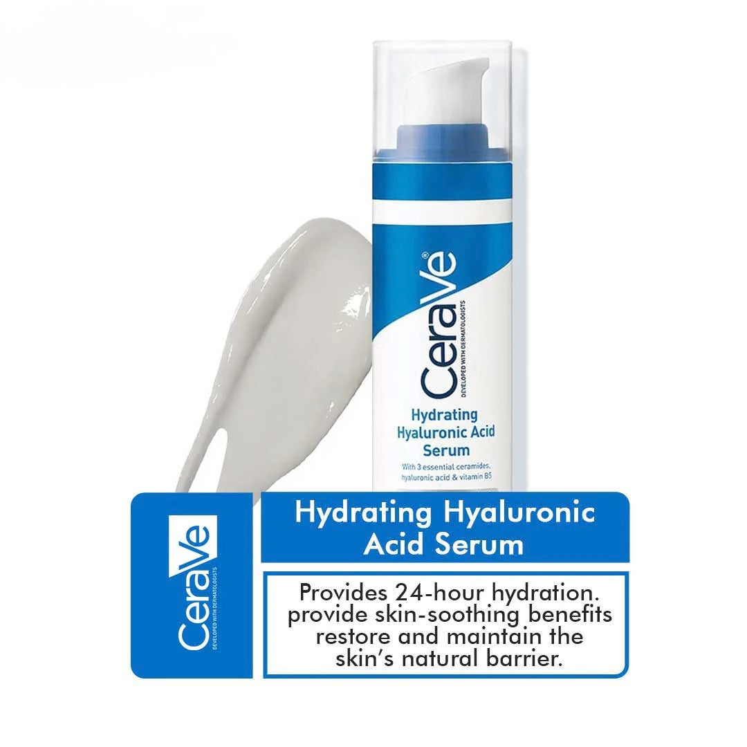 CeraVe hydrating serum with hyaluronic acid