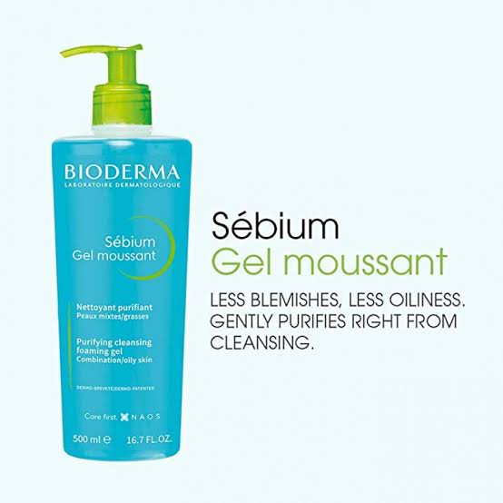 Bioderma sebium gel moussant Cleanser Face wash. 400ml