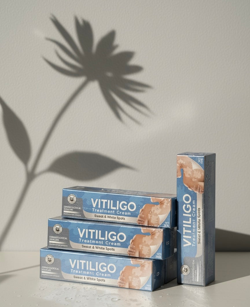 VITILIGO white spot and pigmentation. Cream