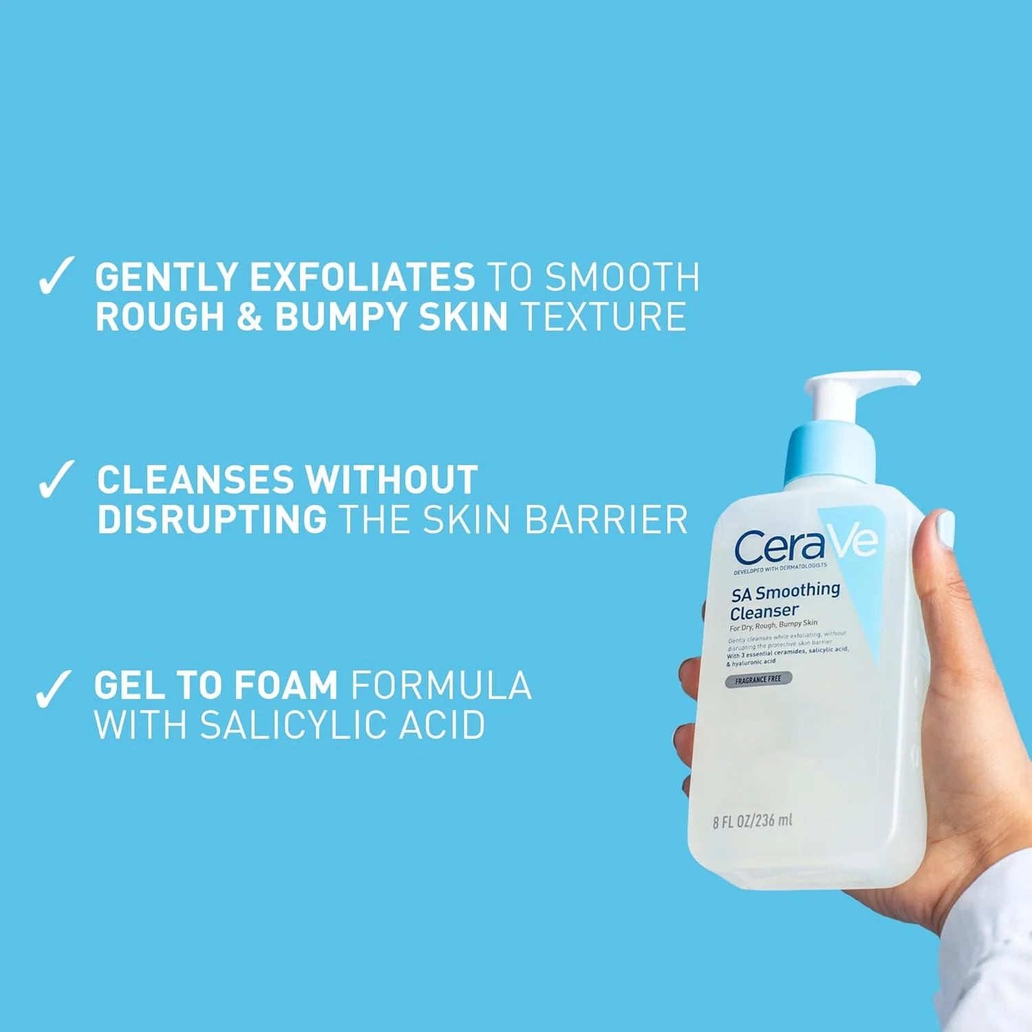CeraVe -SA Smoothing Cleanser - 237ml