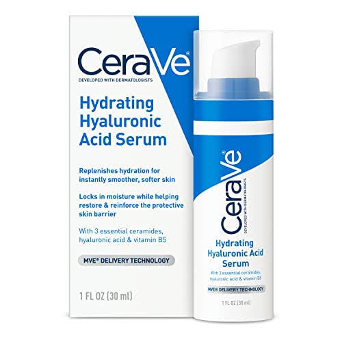 CeraVe hydrating serum with hyaluronic acid